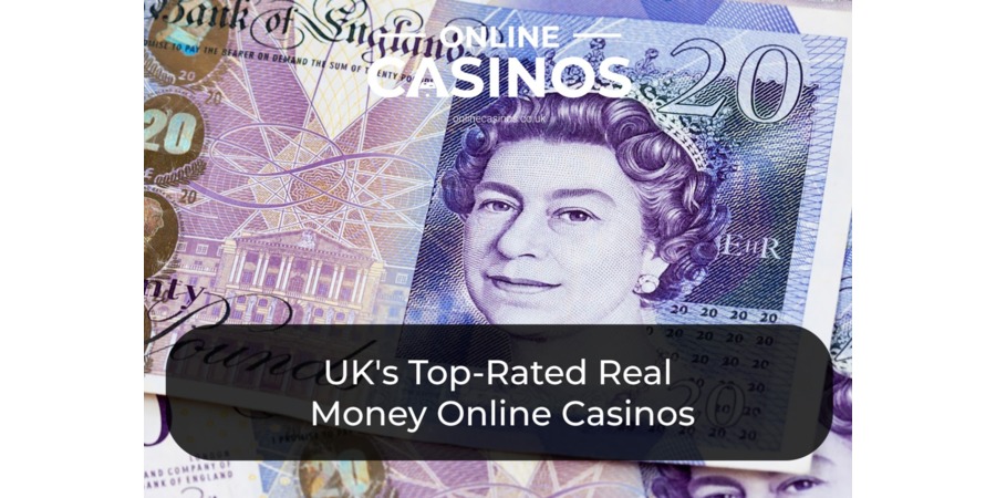 Five UK &pound;20 notes could be yours if you win at an online casino with real money games.